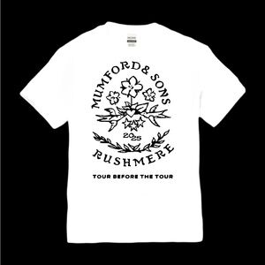 White Graphic T-Shirt Mumford & Sons